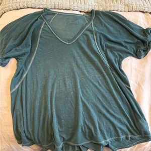 Free People flowy, sheer tee